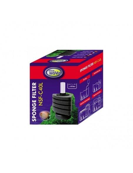 Hoeksponsfilter 40L Aqua-NoVa - 1