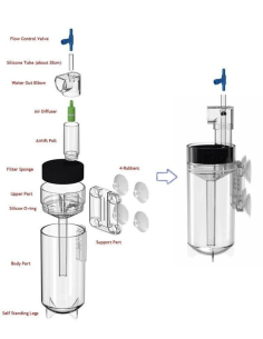 Egg tumbler ZET-65 Ziss Aqua - 1