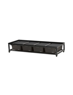 Bak per 4 met wielen 1209x459x233mm Reptizoo Reptizoo - 2