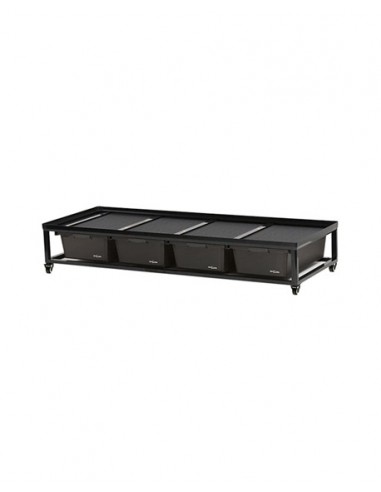 Casiers par 4 avec Roulettes 1209x459x233mm Reptizoo Reptizoo - 2