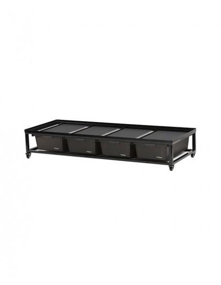 Casiers par 4 avec Roulettes 1209x459x233mm Reptizoo Reptizoo - 2