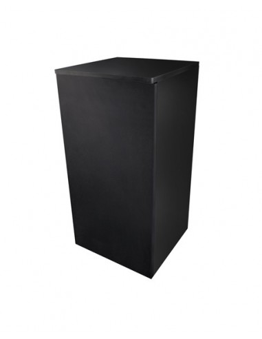 MEUBLE CUBE STAND 80 NOIR 45x45x90cm DUPLA DUPLA - 1