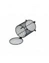 Panier Metal rond protection Brulures  Reptizoo Reptizoo - 2