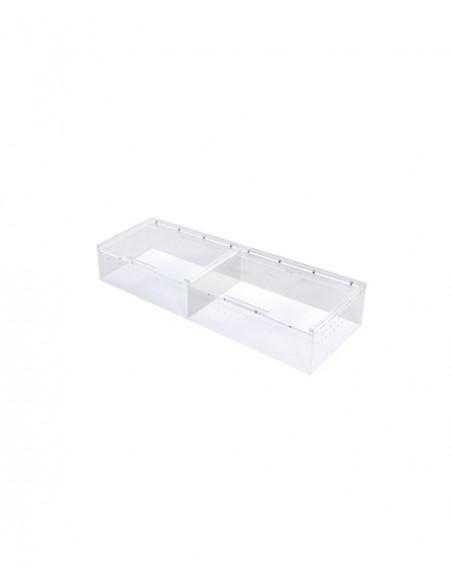Boite Acrylique 2 Compartiments 56.5x20.6x9.5cm Reptizoo Reptizoo - 1