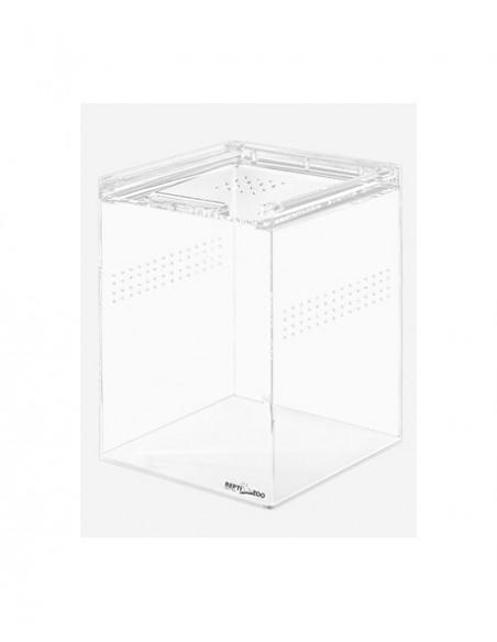 Terrarium Acrylique Transparent 15x15x25cm Reptizoo Reptizoo - 1