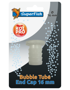 Koi Pro Bouchon Tuyau perforé 16 mm SuperFish - 1