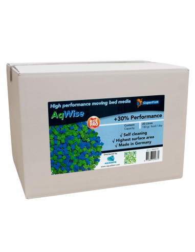 AqWise Floating Bed Media 20L SuperFish - 1