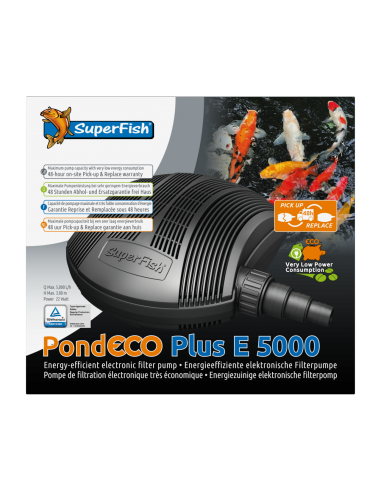 Superfish Pond Eco Plus E 5000 - 22 Watt SuperFish - 2