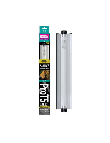 Arcadia Pro T5 Uvb Kit Shadedweller Arboreal 2,4% Uvb 8 Watt Arcadia - 2