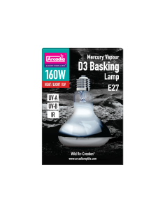 Arcadia 2nd Generation Uv Basking Lamp 160 Watt Arcadia - 1
