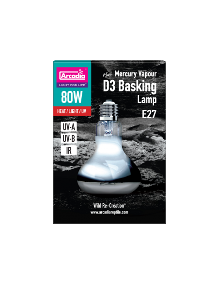 Arcadia 2nd Generation Uv Basking Lamp 100 Watt Arcadia - 1