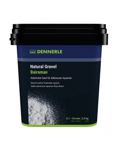 Dennerle Natural Gravel Bairaman, 0,1-0,6 Mm, 2,5 Kg Dennerle - 3