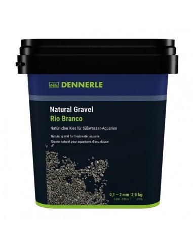 Dennerle Natural Gravel Rio Branco, 0,1-2 Mm, 2,5 Kg Dennerle - 2