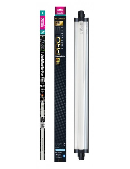 LUMENIZE PRO T5 UVB MAX KIT SHADEDWELLER 2.5% UVB 14 WATT Arcadia - 1