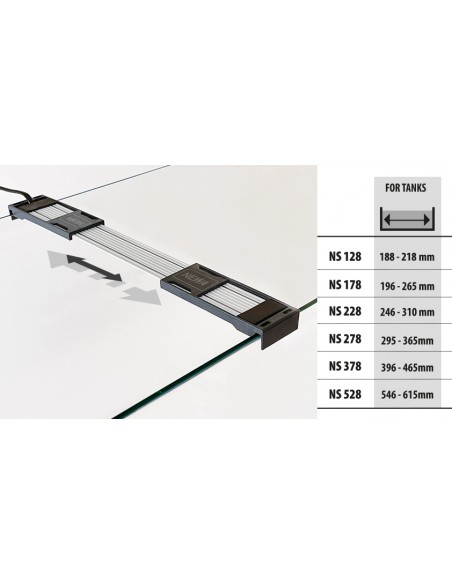 Rampe Led Slim Daylight 178 (de 196 À 265mm)  Newa NEWA - 3