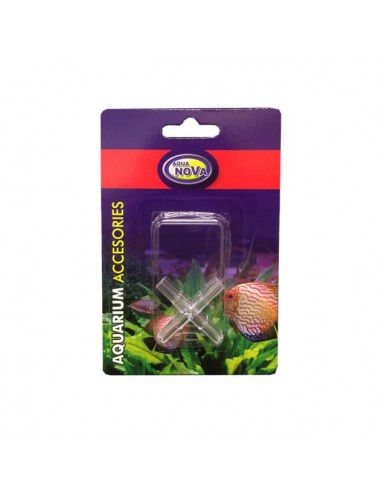 Aqua Nova Raccords 4 voies pour tuyaux 4/6mm Aqua-NoVa - 1