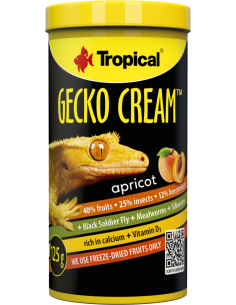 TROPICAL Gecko Cream Abricot 100 ml - Aquabota.com