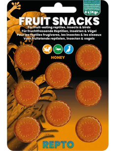 HABISTAT REPTO FRUIT SNACKS MIEL - Aquabota.com