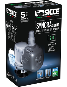 Pompe Syncra Silent 2.0 2150l/H Sicce