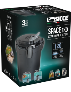 FILTRE SPACE EKO 120 600l/h SICCE