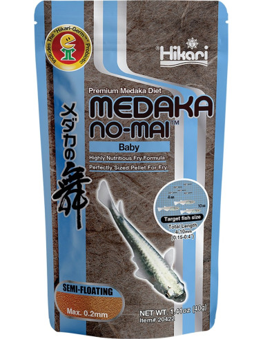 HIKARI Medaka-No-Mai-Next 40gr - Aquabota.com
