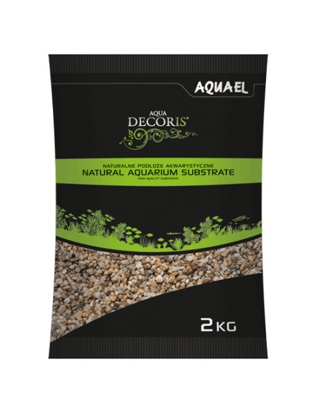 Gravier Naturel Multicolored 3-5mm 2kg Aquael AQUAEL - 1