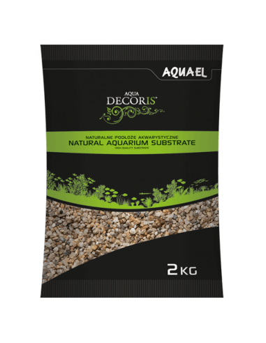 Meerkleurig natuurlijk grind 5-10mm 2kg Aquael AQUAEL - 1