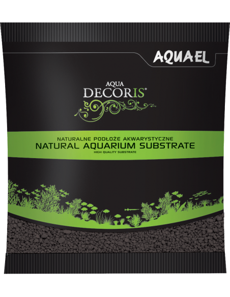 Grind zwart 2-3mm 1kg Aquael AQUAEL - 1