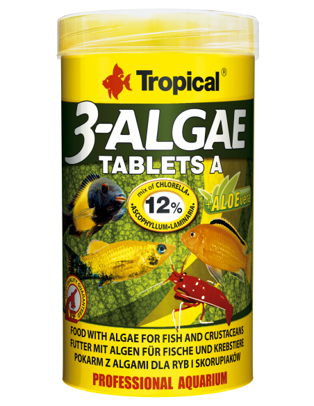 3 Algen Tabletten A TROPICAL - 1