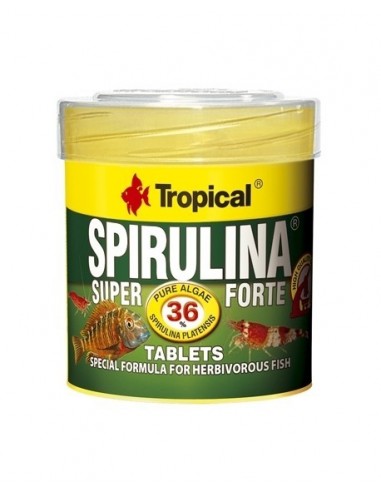 Super Spirulina Forte 36% Tabletten 50ml TROPICAL - 1