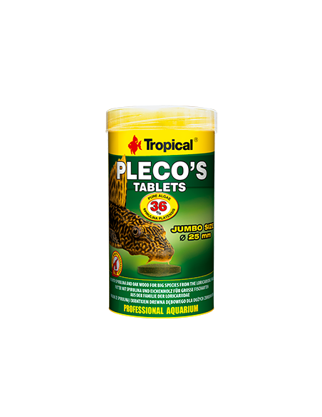 Pleco's Tablets 11pcs 50ml TROPICAL - 1