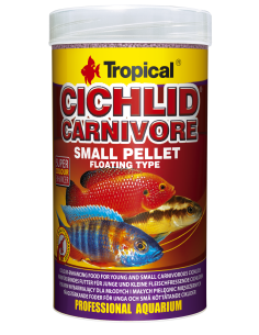 Cichlid Carnivore Small Pellet 5l/1.8kg TROPICAL - 1