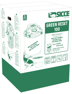 Filtre Green Reset 100l  2x25w Uv-C  Sicce