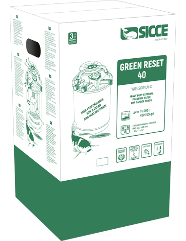 Filter Green Reset 40l  1x20w UV-C  Sicce