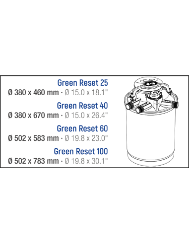 Green Reset Filter 100l + Eko Power 12.0   Sicce