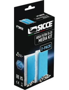 Kit Dosaggio Pr- Filtre Aquafiltra 10/20 (2pc)  Sicce