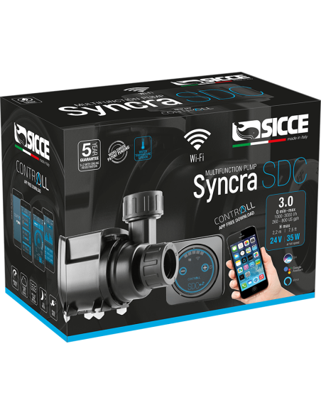 Syncra Sdc 3.0 Pump 1000 to 3000 l/h Sicce