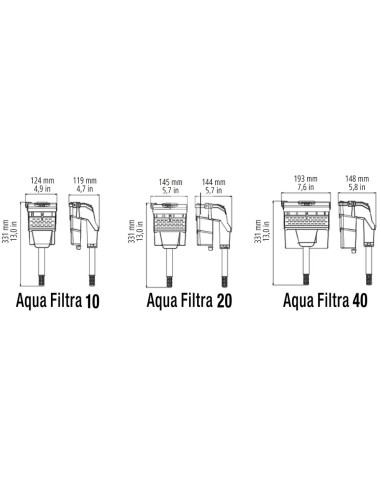 Aqua Filtra 40 filter   Sicce