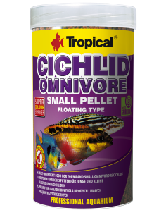 Cichlid Omnivore Small Pellet TROPICAL - 1