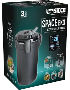 Filtre Space Eko 320 1000l/H Sicce