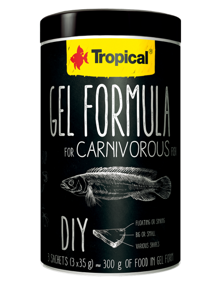 Gel Formula Carnivorous 1000ml (3x35g) TROPICAL - 1