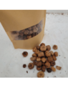Puthka pods +/-25g in kraft paper packaging
