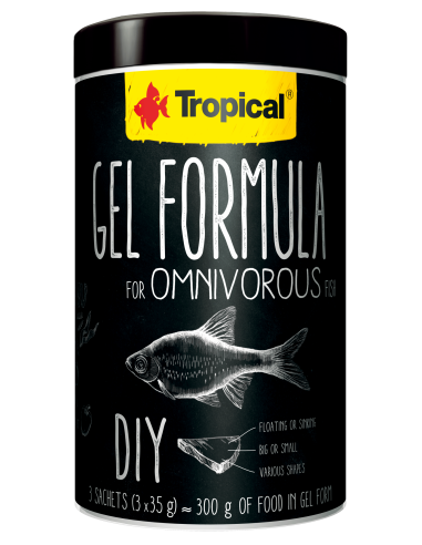 Gel Formula Omnivorous 1000ml (3x35g) TROPICAL - 1