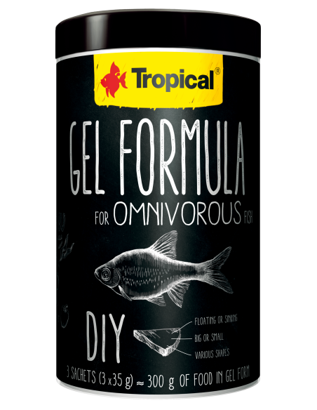 Gel Formula Omnivorous 1000ml (3x35g) TROPICAL - 1