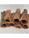 Tube d'écorce de Catappa 10-15cm diam 4-5cm