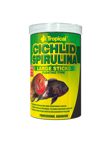 Cichlid Spirulina Large Sticks TROPICAL - 1