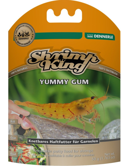 DENNERLE Shrimp King Yummy Gum 50g - Aquabota.com