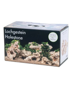 AQUA DECO Deco Set Multi Holestone pour aquarium 80l - Aquabota.com