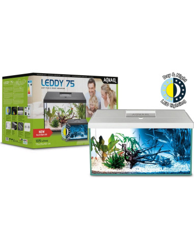 Aquarium Leddy Black 75 Day & Night 125,00 € AQUAEL