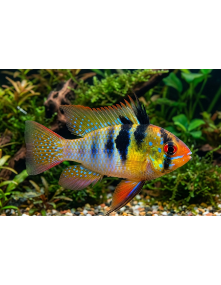 Ramirezi (Mikrogeophagus ramirezi) 3-3,5cm